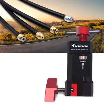 

Bicycle Mountain Bike Tubing Connector Olive Head Installation Tool Oil Needle Insert Pressurization Jacking Tools