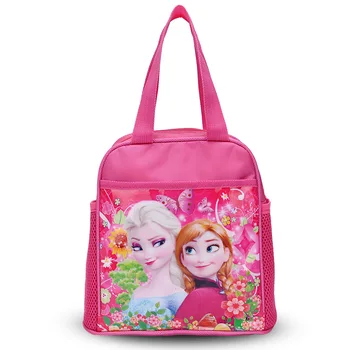 

Disney cartoon insulation bag Frozen Elsa cute lunch bags barbecue handbag Outdoor ice picnic tote bag food bag lunch box bag