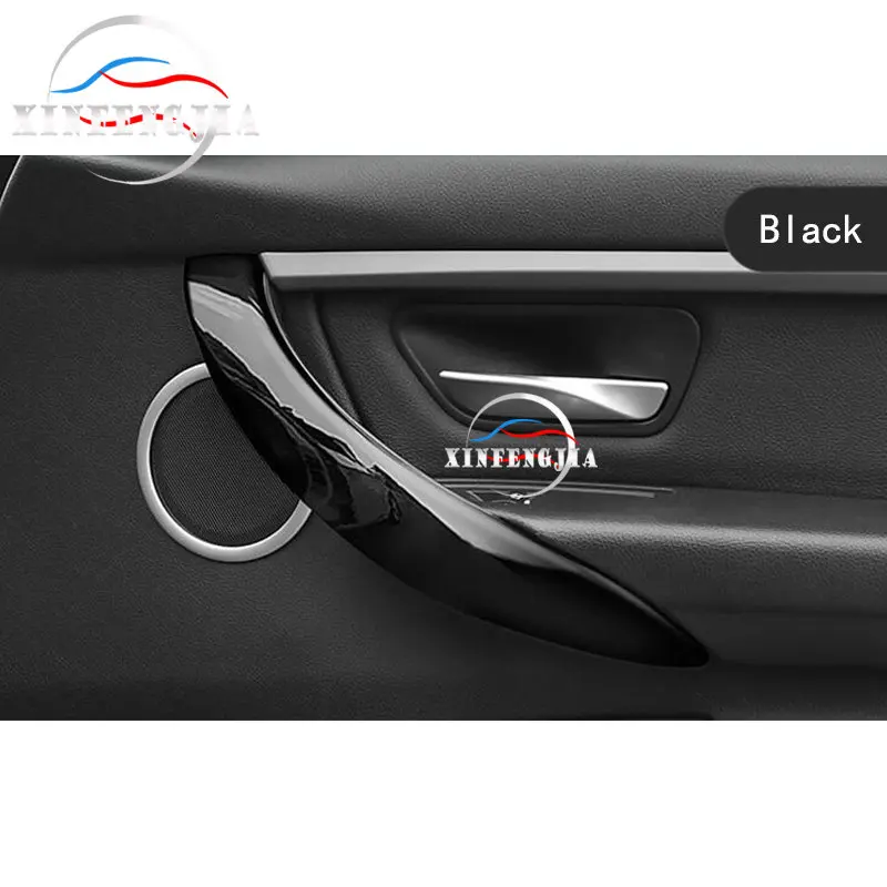 Для BMW 3 4 серии 3GT F34 F36 F30 13 18 шт. Черная внутренняя дверная ручка панель