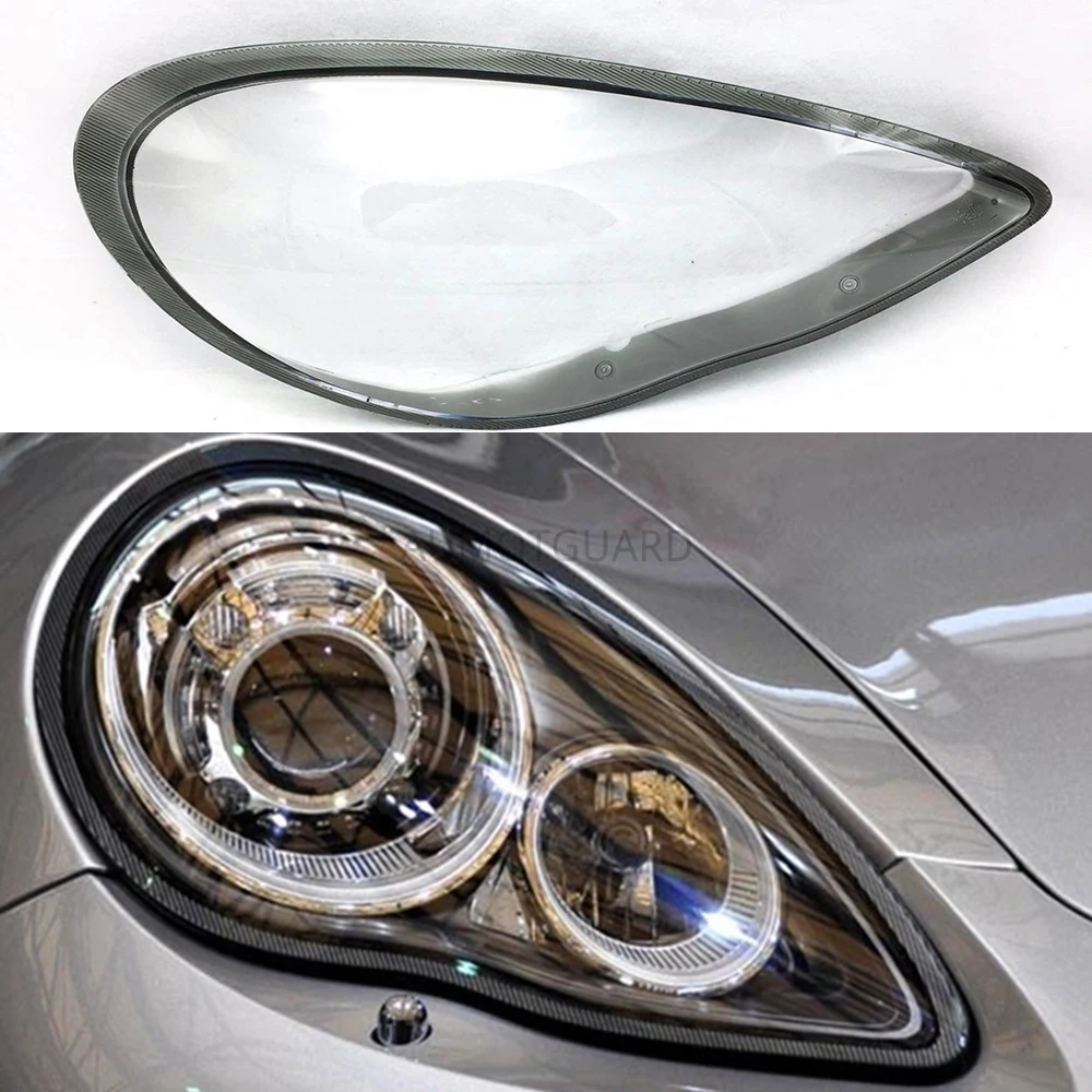 

Car Headlight Lens For Porsche Panamera 2010 2011 2012 2013 Headlamp Lens Car Replacement Auto Shell Cover