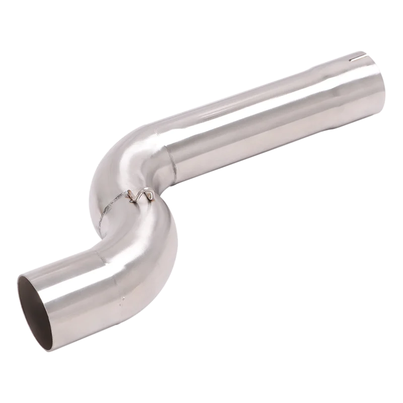 Escape Motorcycle Exhaust Middle Tube And 51mm Vent Pipe Stainless Steel Exhaust System For BMW F900R XR 2020-2021 - Image 4