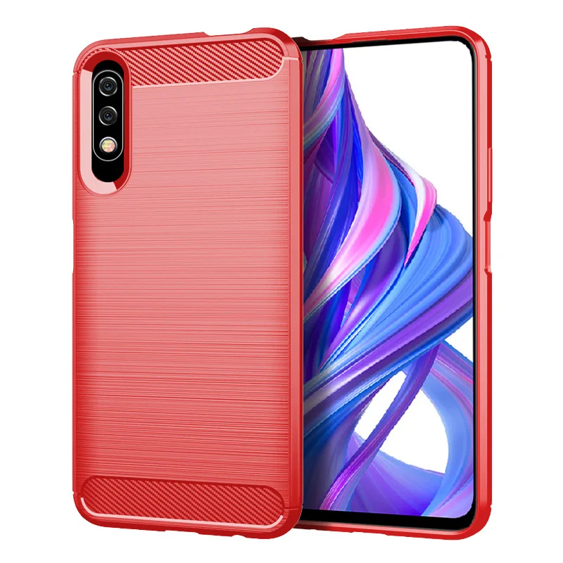 Противоударный чехол для huawei Honor 9X волокна крышка для huawei Honor 9X PRO Чехол-книжка чехол на заднюю панель