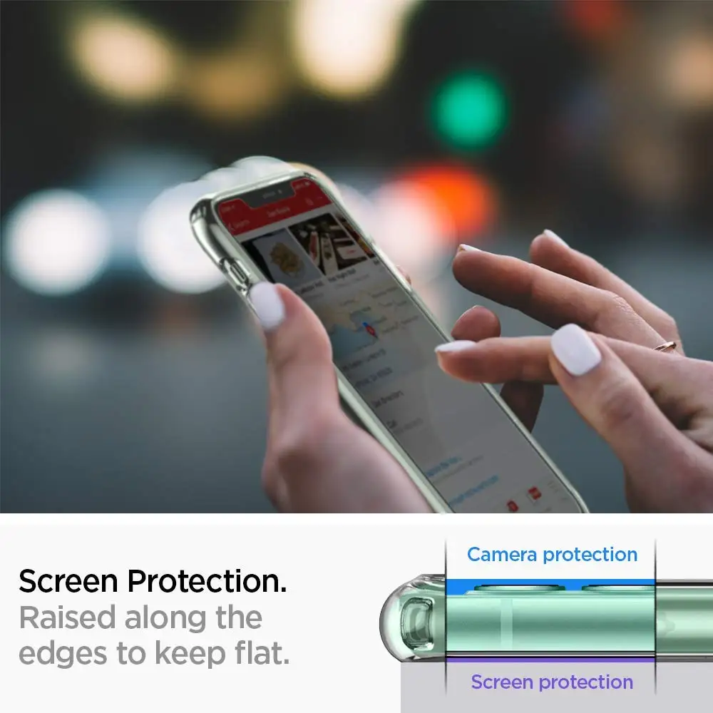 Transparent Heavy Duty Hybrid Silicone Case Cover