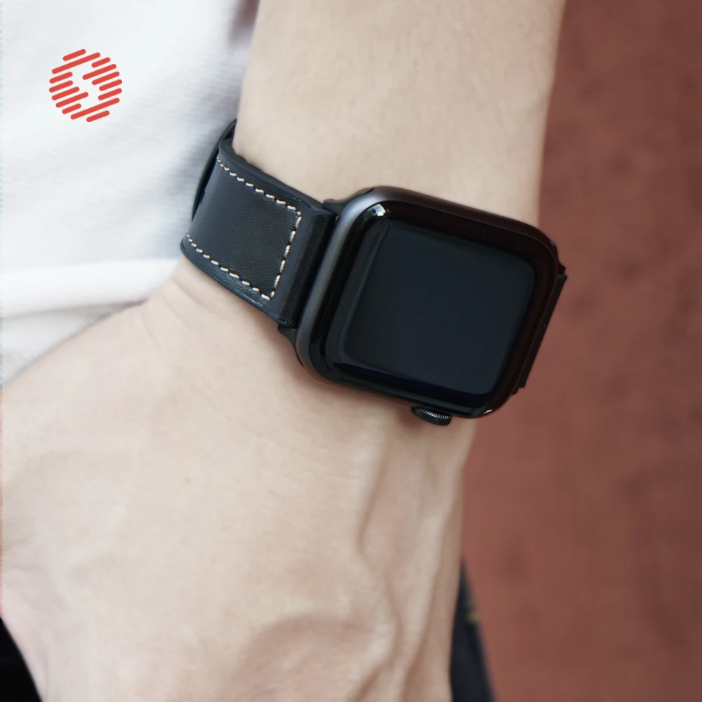 ShengOne кожаный и Мягкий Силиконовый Модный ремешок для Apple Watch серии 5 4 40 44 мм сменный ремешок для часов браслет 3 2 1 38 42 мм