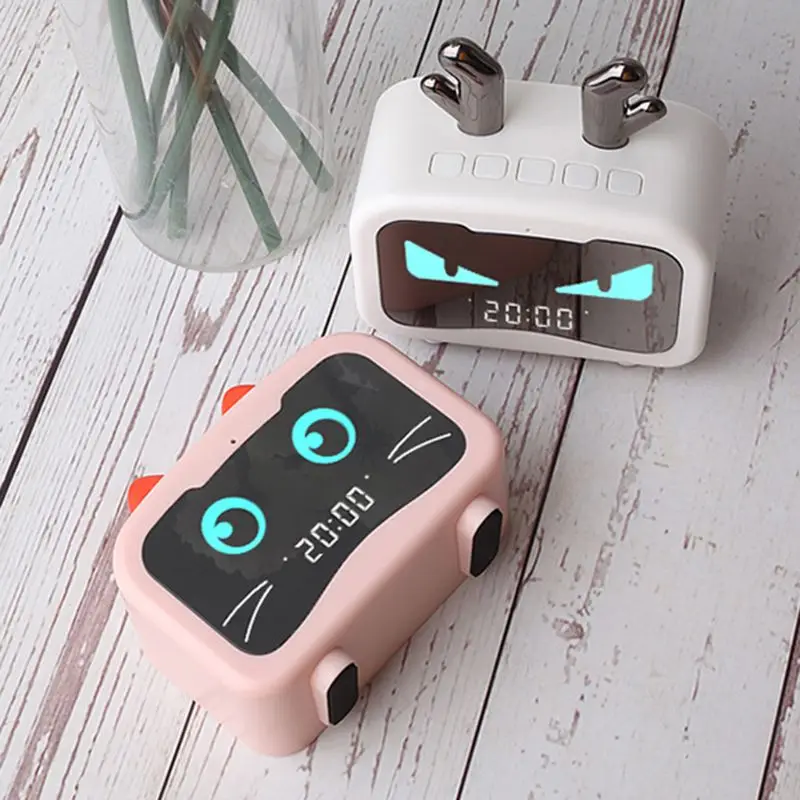 Милый дракон кошка Bluetooth 5,0 динамик Будильник Музыка USB СВЕТОДИОДНЫЙ светильник украшение