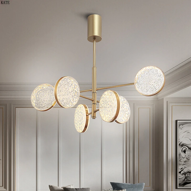 Современный светодиодный светильник-Люстра для столовой, гостиной, люстры для салона, современный подвесной светильник