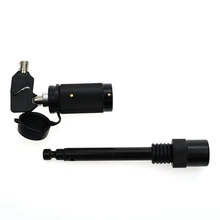 Прочная Противоугонная сцепка контактный замок с 2 ключами аксессуары для грузовиков Соединительный приемник прицепа Детская безопасность фаркоп транспортировка