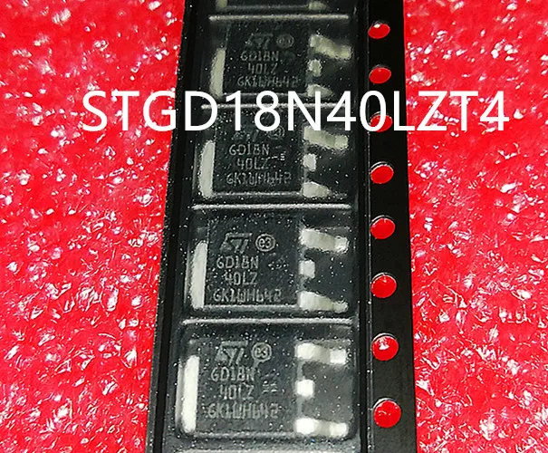 10 шт./лот STGD18N40LZ GD18N40LZ GD18N 40LZ 18N40 TO252 транзистор для автомобиля Автомобильный бортовой компьютер чипы драйвера