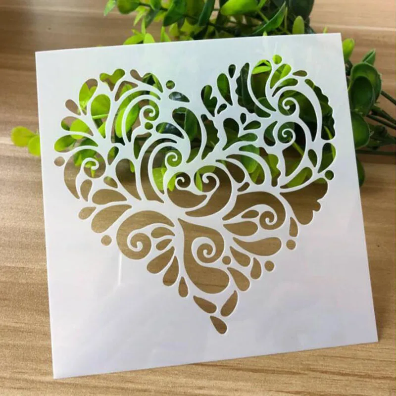 

Stencils for painting and decoration Template Drawing DIY Photo Album Scrapbooking Diary Bullet Journal Templates Decor Reusable