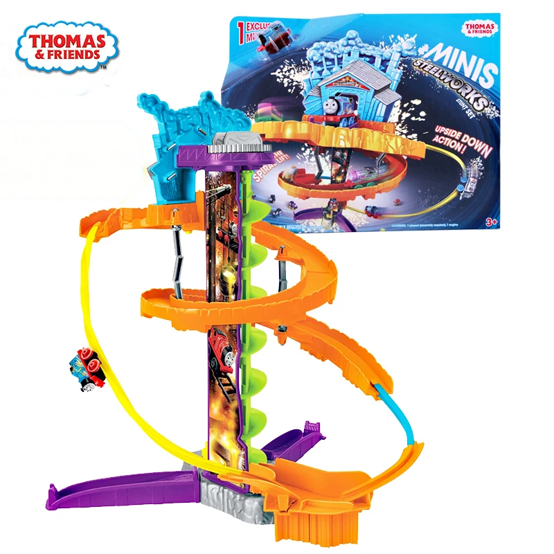 Оригинальный Бренд Thomas And Friends мини поезд трек приключения модель автомобиля