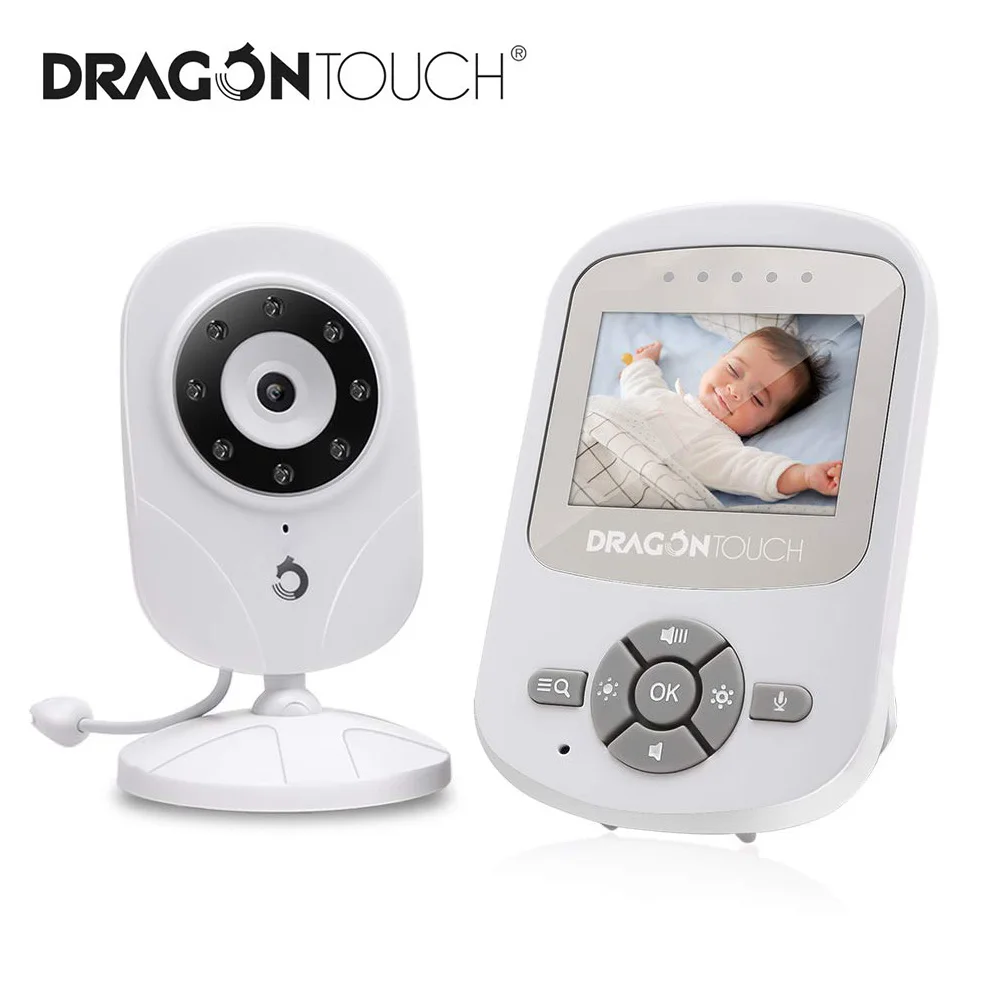 Беспроводной радионяня DT24 Pro 2 4 дюйма HD Wi Fi температурный мониторинг ночная