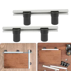 Plaque de déflecteur pour chien, 19mm/20mm, établi, planche d'arrêt de rabotage, pince de fixation auxiliaire, outils de positionnement pour le travail du bois 
