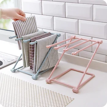 

Rack Water Cup Rack Table Storage Rack Water Cup Rack Home Rack Plastic Foldable Vertical Rag Kitchen Towel Rack