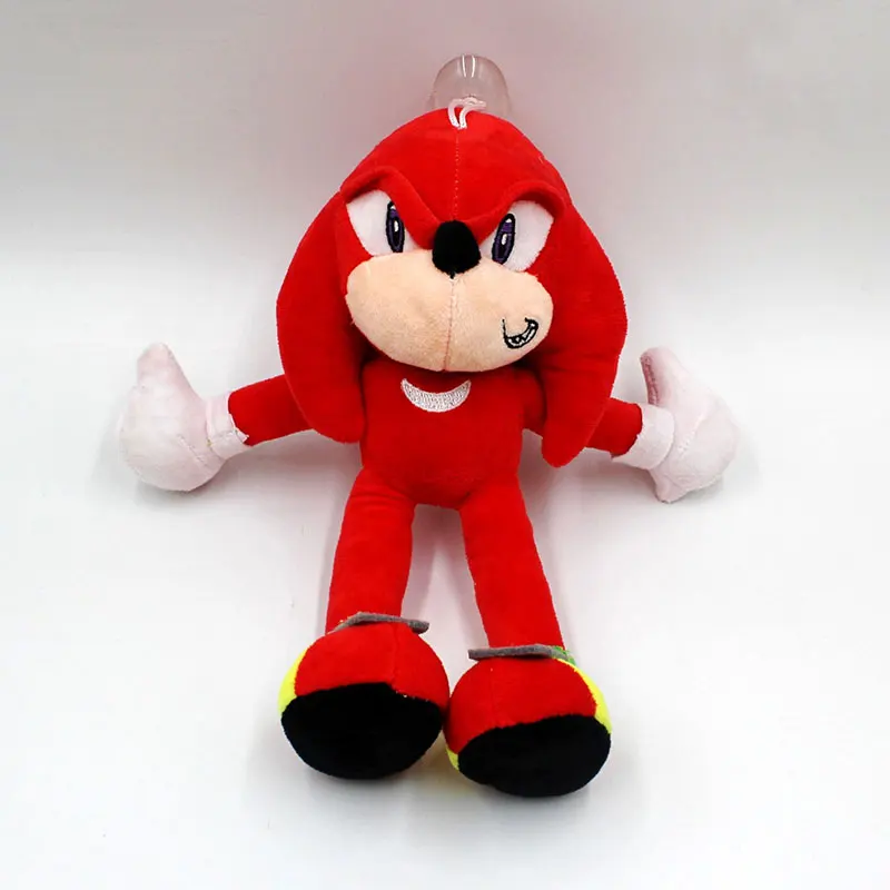 26 см Новые Аниме Super Sonic Ежик фильмов и ТВ игра плюшевая кукла, плюшевые игрушки, забавные мягкие Животные плюшевая кукла аниме мягкие игрушки - Цвет: Красный