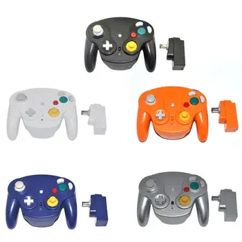 

2.4GHz Wireless Gamepad Game Controller Joystick for NGC Game Pad Joystick for GameCube for Wii Not Bluetooth