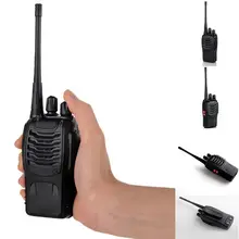 400-470MHz Interphone 16CH портативный двухсторонний Walkie 5W 2-6 km черный 1500 mAh Talkies 3,7 V литиевая батарея