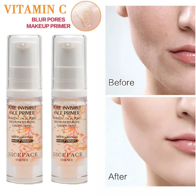 

Magic Invisible Pore Makeup Primer Blur Primer Pores Disappear Face Oil-control Matte Makeup Base Contains Vitamin A,C,E