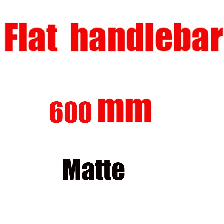 600mm matte MCFK углеродное волокно MTB для велосипедного руля 31,8 мм UD углеродный горный велосипед 4 зачесывать 9 прямая стреловидность матовый - Цвет: 600mm matte