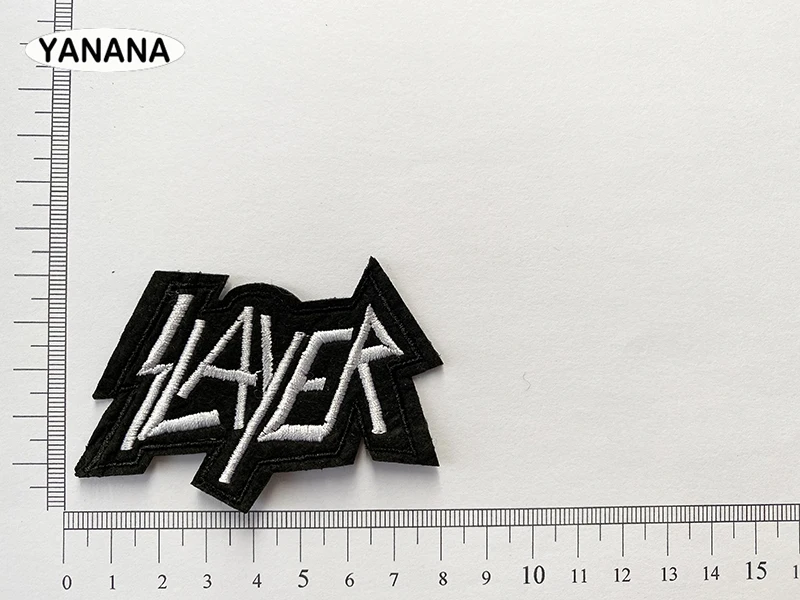 BAND ROCK MUSIC Iron On Patches Cloth Mend Decorate Clothes Apparel Sewing Decoration Applique Badges Heavy Metal