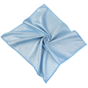 

8PCS Microfiber Wipes Lint-Free Absorbent Cleaning Towels Seamless Wine Glass Cloth Household Cleaning Cloth