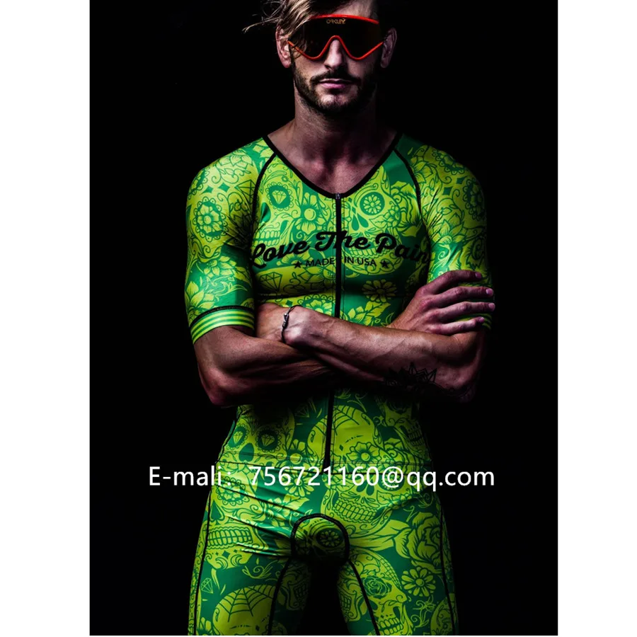 

love the pain 2019 pro team outdoor men's summer cycling jersey ciclismo custom triathlon suit High quality fabric with pockets