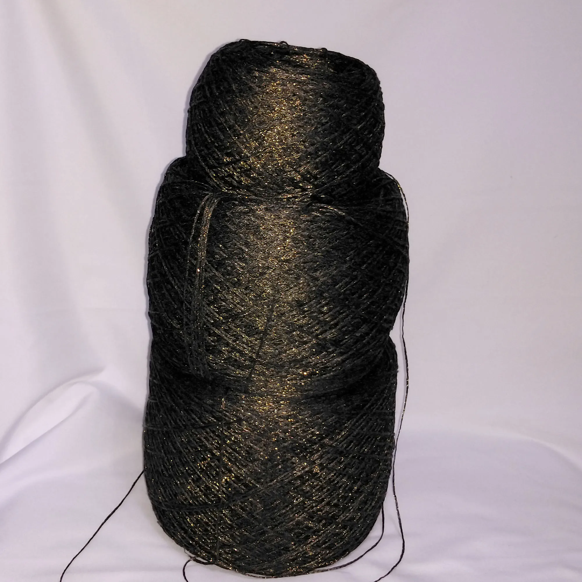 Люрекс льняная пряжа темно-оливковая 500 г DIY пряжа для вязания крючком сумка шляпа необычная пряжа