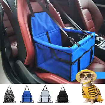 

600D Waterproof Portable Booster Car Seat Cover Basket Mat Auto Protector Puppy Travel Box Bag Dog Cat Pet Safe Folding