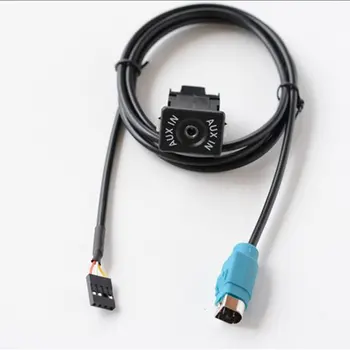 

For ALPINE KCE-236B 9872/9870AUX line AUX interface + line
