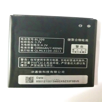 

2000mAh BL209 Back up Battery for Lenovo A516 A706 A760 A820E A378T A398T A788T with phone stander for gift