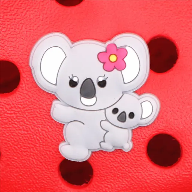 Single Sale 1pcs Animals 29 Types Shoe Charms Accessories Decorations Sad Frog PVC Croc jibz Buckle for Kids Party Xmas Gifts U181-9