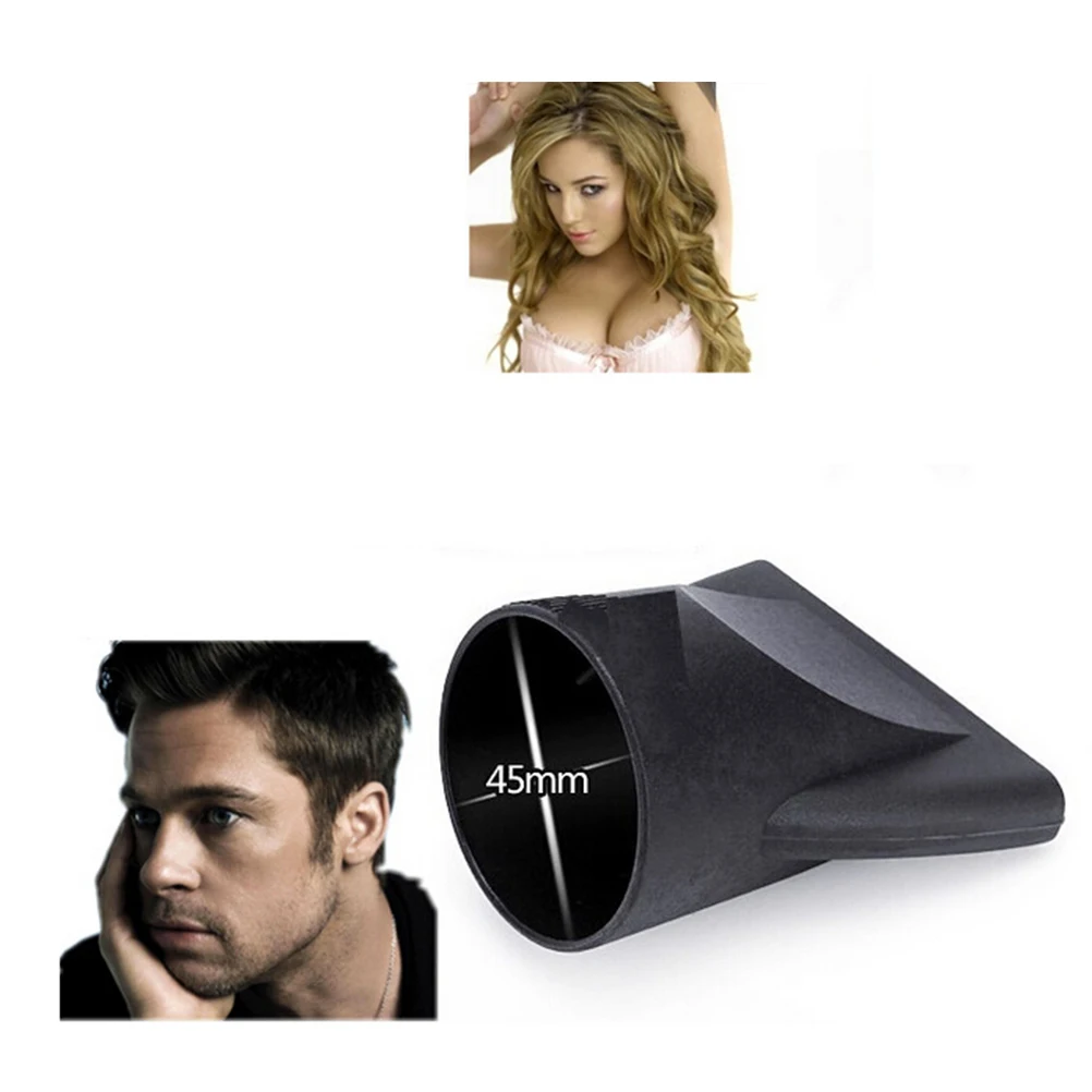 

Diffuser Cover Plastic Replacement Blow Hair Dryer Nozzle Tool Wide/Narrow Concentrator Black Colors Hairdressing Salon