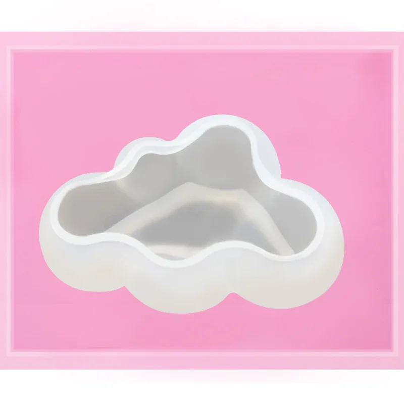 

DIY Crystal Epoxy Stereo Cloud Mould Fragrance Gypsum Epoxy Fondant Cake Baking High Mirror Silicon Handmade
