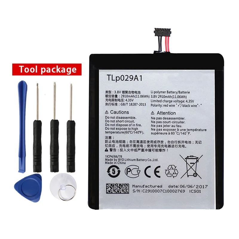 Оригинальный высококачественный аккумулятор TLP029A1 для телефона Alcatel One Touch Pop 3 OT 5025
