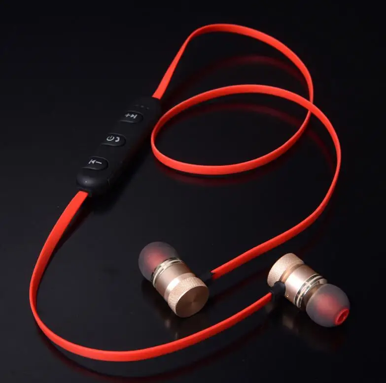 500pcs/lot Newest SGA Wireless Bluetooth Earphone Neckband Sport with Mic Earphones Handsfree Headset Earphone