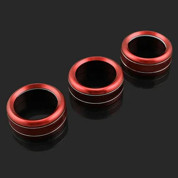 

Interior AC button trim For 3 6 cx-5 / cx-9 Accessories 3pcs Adjustable