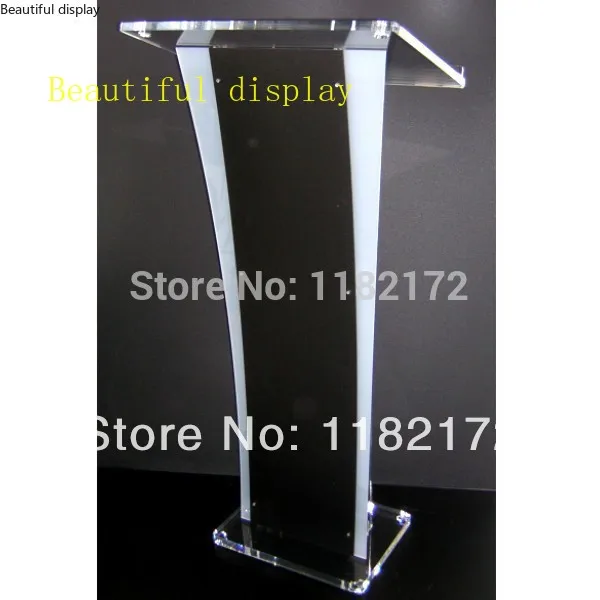 

free shipping Hot Sell Simple solid European Design Factory Sell Clear Acrylic Podium Pulpit Lectern