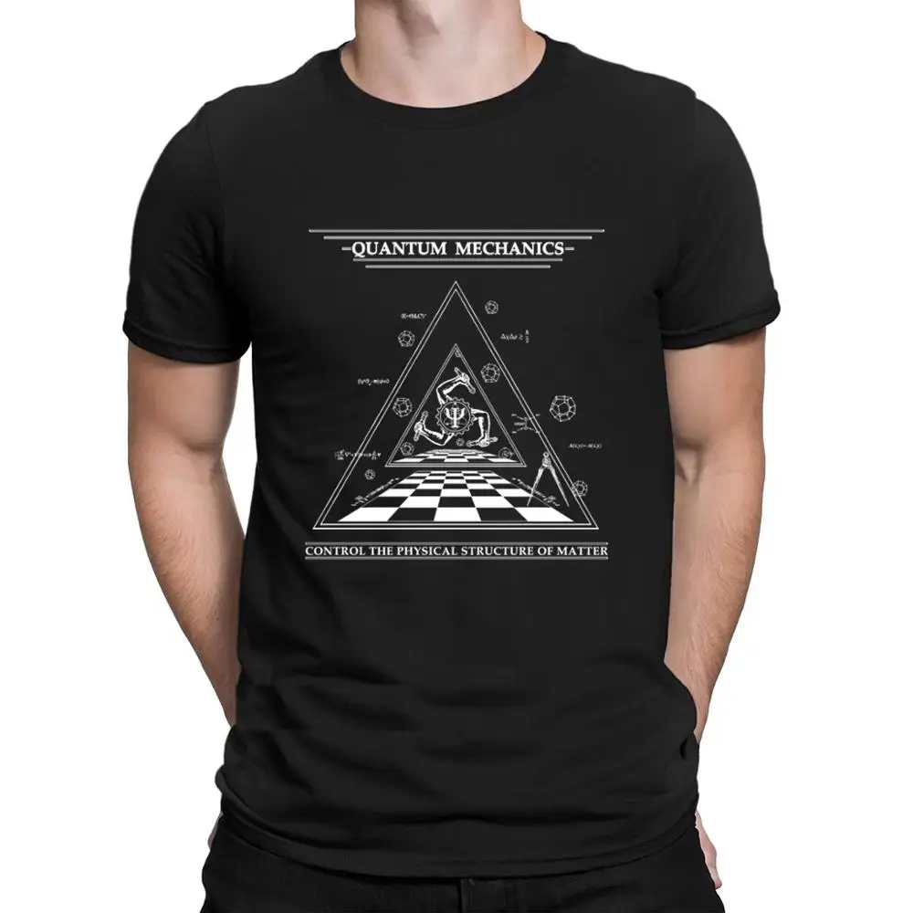 

Quantumes Mechanics Surreal T Shirt Sunlight Cotton Customized Natural Formal Summer Funny Casual S - 6XL Shirt