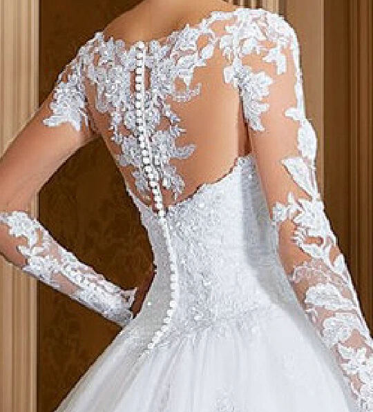 Белое Кружевное мусульманское платье с длинным рукавом, vestido de noiva, бальное платье принцессы, свадебное платье с рукавами, платья для матери невесты