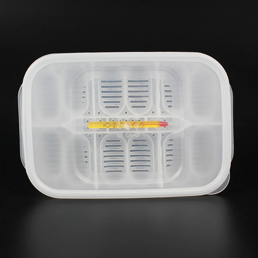 Holes Reptile Egg Incubation Tray Gecko Lizard Snake Chicken Eggs Incubation Tool Insect Keeping Box Incubator#830 New
