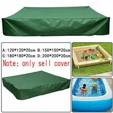 120/150/180/200 см Ткань Оксфорд Пылезащитный Чехол шнурок крышки песочница Водонепроницаемый песочница навес в фермерских хозяйствах, пылезащитный укрытие B7K2