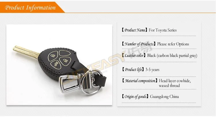 Чехол для ключей автомобиля для toyota camry 2012 2013 Crown 2007 eiz 2008 чехол для ключей с дистанционным управлением чехол для ключей из крафт-бумаги первый слой 2012 чехол для ключей key2a