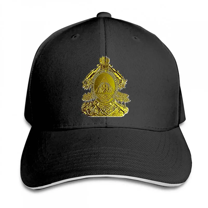 Honduras Jersey Camiseta Escudo de Oro Baseball cap men women Trucker Hats fashion adjustable cap - Цвет: 2-Black
