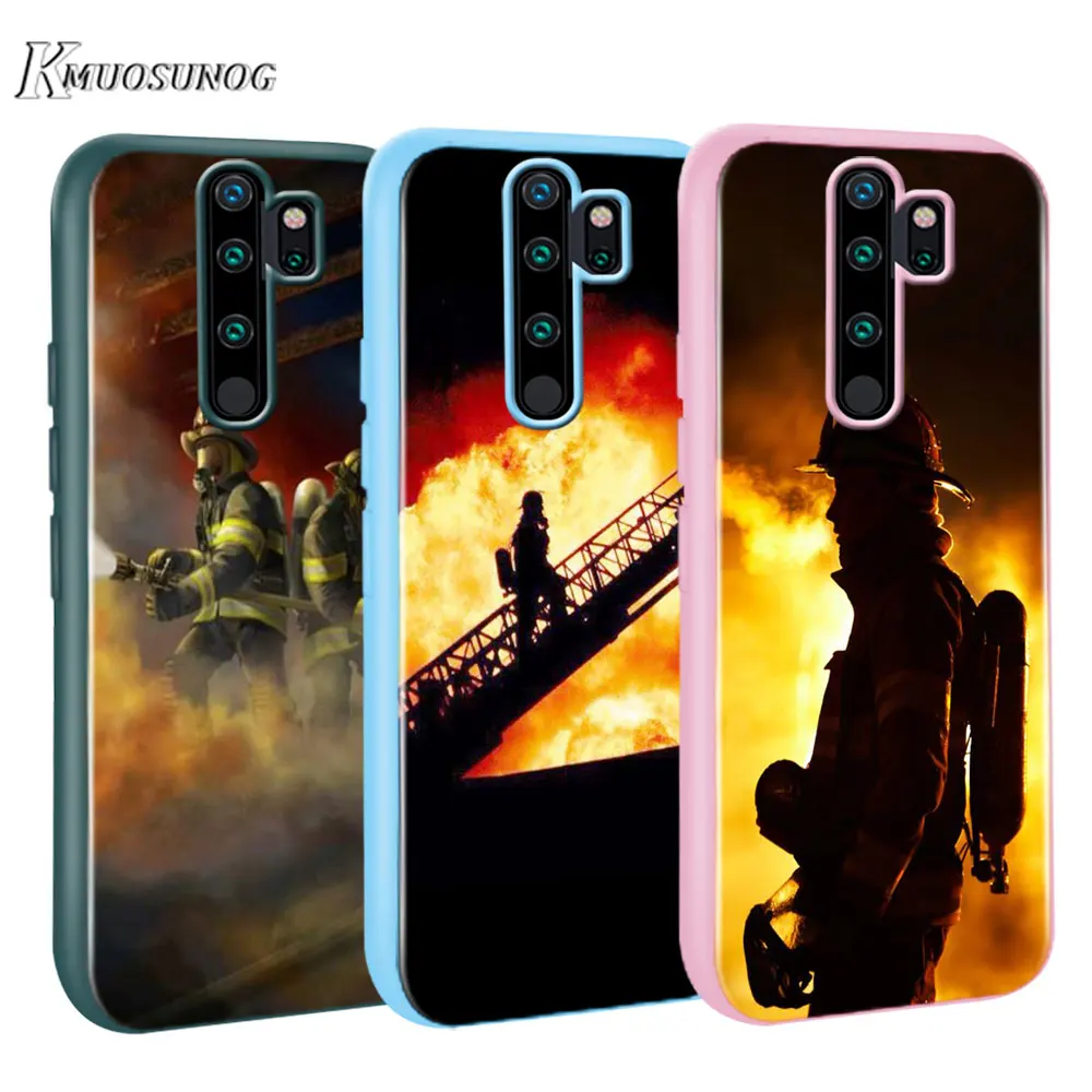 

for Xiaomi Redmi Note 8T 8 7 6 Pro Baseus Candy Color Cover Firefighter Heroes for Redmi Note 5 Pro 5A 4 4X Case