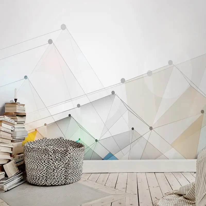 Wal paper Pintado Parede Quarto Геометрическая настенная бумага Para Tapiz Papel De Pared Papier Peint домашний декор настенная декоративная бумага - Цвет: Number 27