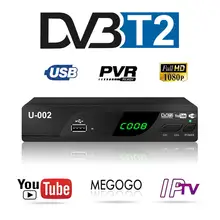 HDMI 1080p ТВ тюнер Dvb T2 Vga ТВ Dvb-t2 для монитора адаптер USB2.0 тюнер приемник спутниковый декодер Dvbt2 руководство по России и т. Д