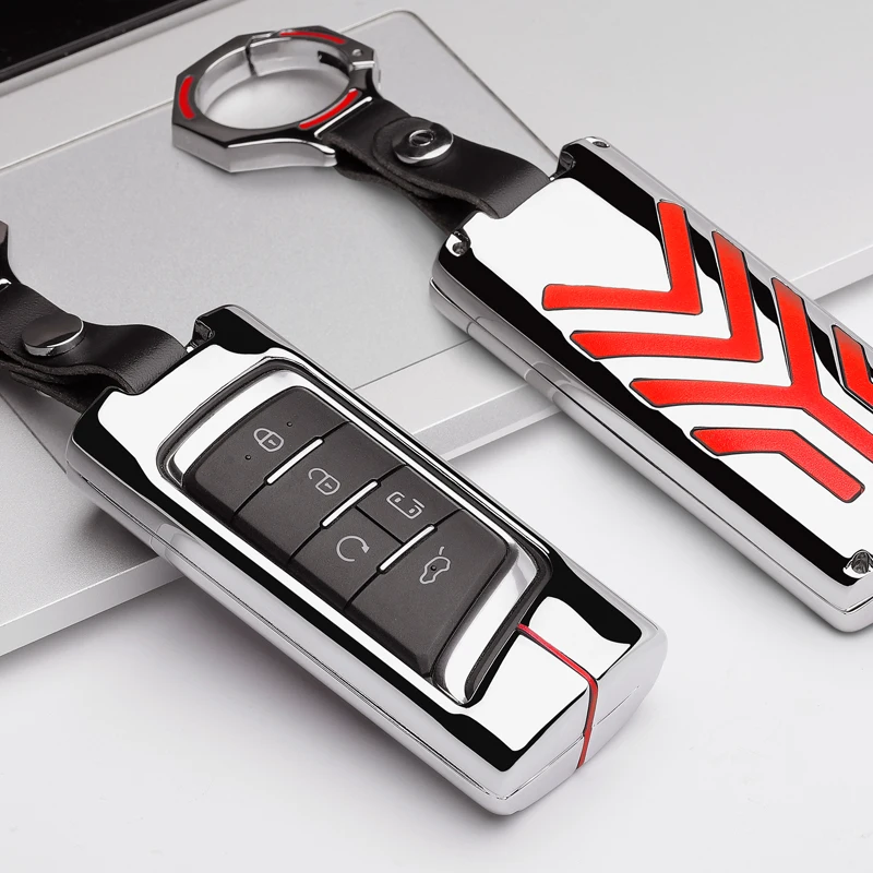 

Zinc Alloy Key Cases For GAC Trumpchi GS4 GM8 GA3 GA6 SGS7 GA4 GS5 GS3 Legend GS8 Key Cover Auto Key Protect Styling