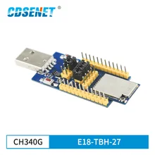 

CDSENET E18-TBH-27 USB Test Board 27dBm 2.4GHz ZigBee usb Module CC2530 E18-2G4Z27SI Modular Con Sistemas Iks Nrf52832 Module