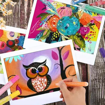 

Crystal Shell Waterproof Tire Metal Paint Ink Paint Marker Pen Graffiti Paint Marker Creative Coloring Writing School Mark Pen
