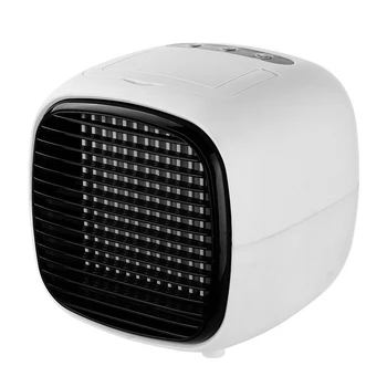 

USB Air Cooler Fan Portable Conditioner Humidifier Space Easy Cool Purifies Air Cooling Fan for Home Office