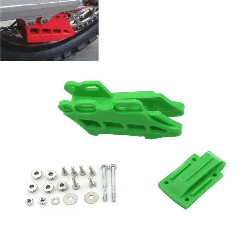 Rear Chain Guide Guard For Kawasaki KX125 250 500 KDX200 KLX250 300R KX250 450 Posted Guards | Автомобили и мотоциклы